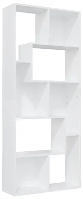 Produktbild von vidaXL Bücherregal Weiß 67x24x161 cm Holzwerkstoff
