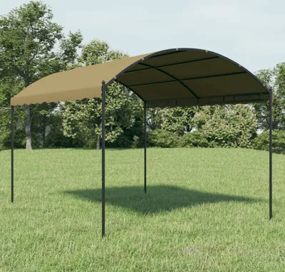 Image de Pavillon 4x3x2,6 m Taupe 180 g/m