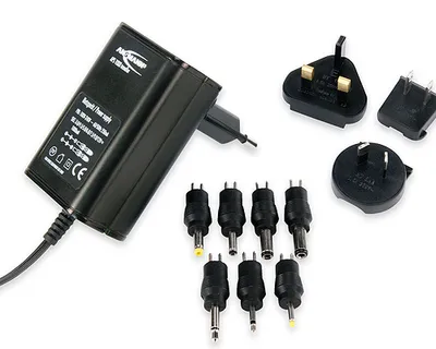 Produktbild von ANSMANN APS 1000 Universal Stecker Netzteil 12V inkl. 7 Adapter, bis max. 1000mA -