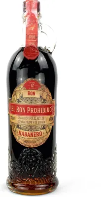 Produktbild von El Ron Prohibido Rum Solera 12 Jahre Mexican Rum | 40 % vol | 0,7 l