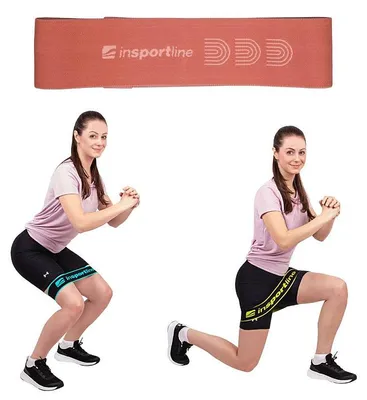Zdjęcie produktu dla Pętla do ćwiczeń siłowych Insportline Hiplop M 66 x 7 cm / 16 kg