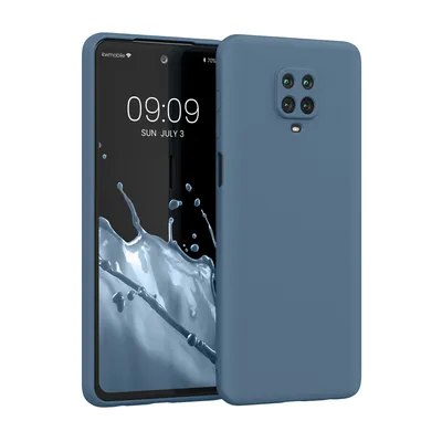 Obrázok produktu pre kwmobile puzdro kompatibilné s Xiaomi Redmi Note 9S / 9 Pro / 9 Pro Max - pogumované TPU silikónové puzdro na mobilný telefón - ochranné puzdro pre bezdrôtové nabíjanie -