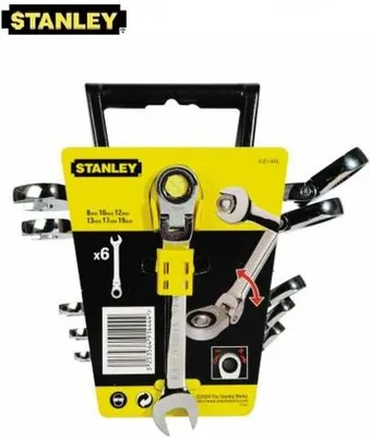 Zdjęcie produktu dla Stanley 4-91-444, 8x9,10x11,12x13,16x17,18x19, Chrom