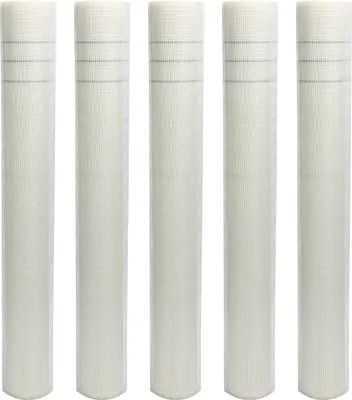 Produktbild von TolleTour 5 Rolle Armierungsgewebe 160g/m² 4x4mm Putzgewebe Glasfasergewebe Gewebe Weiß 250m²
