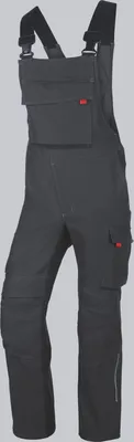 Produktbild von BP® Latzhose anthrazit/schwarz, Gr. 58n