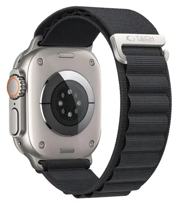 Obrázok produktu pre Remienok TECH-PROTECT NYLON PRO pre Apple Watch 8 / 9 / 10 / 11 / 12 / SE / ULTRA (44 / 45 / 46 / 49 mm), čierny