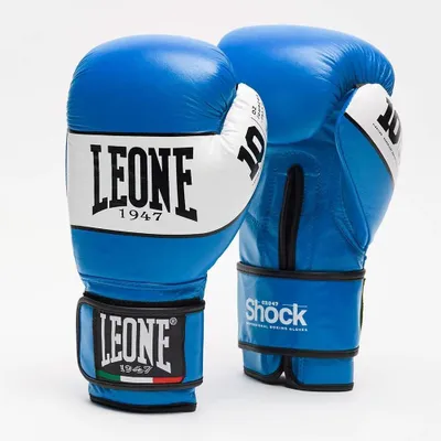 Produktbild von Leone1947 Shock Kampfhandschuhe Blau 12 oz Blau 12 oz