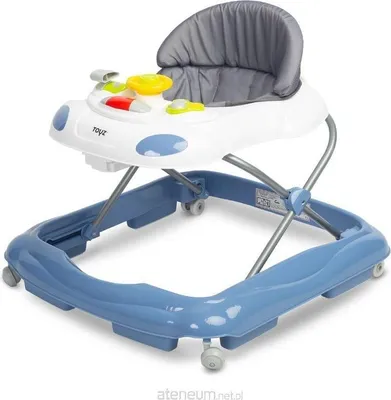 Image de TOYZ Cario Baby Walker Trotteur pour bébé 65x60x54cm bleu marine