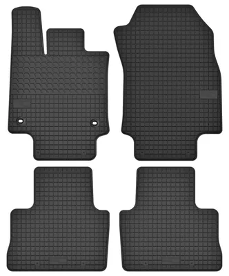 Produktbild von Gummi-Fußmatten für Toyota RAV4 V 2019- (SUV) – 4-tlg, Schwarz, passgenau – Wielganizator SolidTread