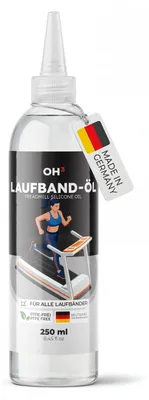 Immagine prodotto di Olio per tapis roulant, 250 ml, olio di silicone puro al 100%, viscosità 350 cSt, per la manutenzione