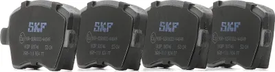Produktbild von SKF Bremsbeläge Satz Vorne Bremsklötze für RENAULT Clio III Schrägheck (BR0/1, CR0/1) VKBP 80746