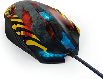 Produktbild von Gaming-Maus mit Morph-Technologie, Zombie-Faceplate, 2400 dpi Avago Sensor, 7x4x12,5 cm