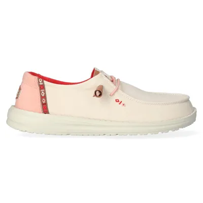 Produktbild von HEYDUDE Wendy Chambray Boho Damen Halbschuhe Natural Größe 41