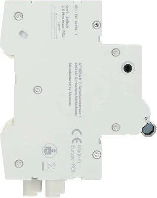 Obrázek produktu pro Elektrický radiátor, 1pólový, 25 A, B-kar (AT90208)