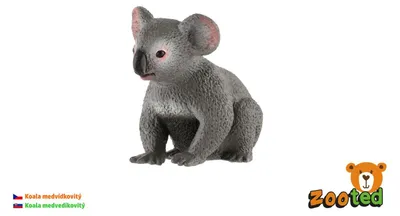 Obrázek produktu pro Koala medvídkovitý zooted plast 8cm