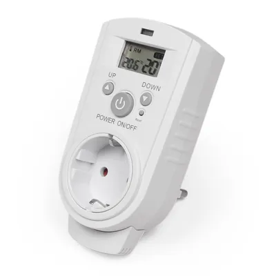 Produktbild von Steckdosen-Thermostat McPower TCU-530 5-30 °C max. 3680W 230V Display