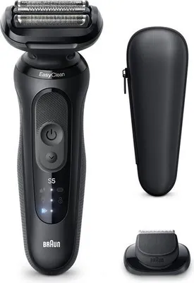 Image de Braun Series 5, 52-N1200S Wet&amp;Dry -parranajokone partatrimmerilisäosalla