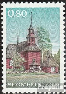 Produktbild von Briefmarken Finnland 1970 Mi 671 (kompl.Ausg.) postfrisch Holzkirche