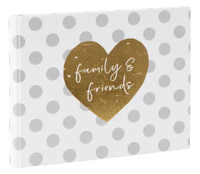Produktbild von Goldbuch Family & Friends, Gold, Grau, Weiß, 50 Blätter, 290 mm, 230 mm, 1 Stück(e)