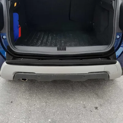 Zdjęcie produktu dla Zderzak ochronny do Dacia Duster 2010-2017 czarny błyszczący ABS