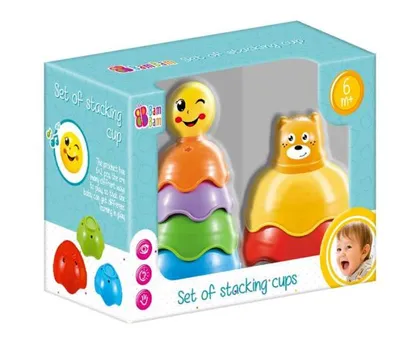Obrázek produktu pro Sada stohovacích hrnků Bam Bam