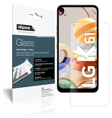 Zdjęcie produktu dla 1x Folia ochronna do LG K61 matowa - Folia antywstrząsowa 9H dipos Glass szkło plastikowe
