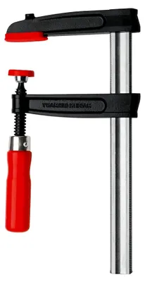Produktbild von Temperguss-Schraubzwinge, Spannweite 250 mm, Ausladung 100 mm, Gewicht 1,23 kg