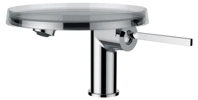 Immagine prodotto di LAUFEN Mitigeur monocommande de lavabo Kartell, bec fixe, sans soupape de décharge, gorge 110 mm, chromé, H3113310041101, H3113310041101