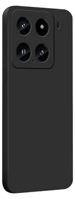 Produktbild von Für Xiaomi 15 Silikon TPU Schutz Hülle Cover Flexibel Ultra dünn Case Schwarz