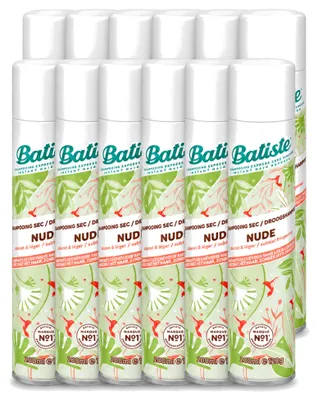 Productafbeelding van 12 x Batiste Nude droogshampoo - 200 ml - Voordeelverpakking - 12 stuks
