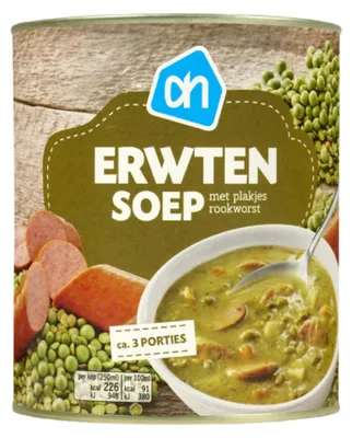 Produktbild von Ah Erwtensoep - Erbseneintopf - 800 Ml - By Albert Heijn