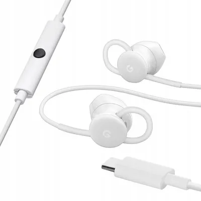 Produktbild von Original Google Pixel Usb-C Weiss In-Ear Kopfhörer Mit Mikrofon Fernbedienung