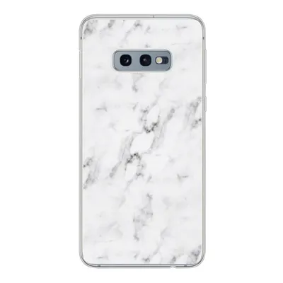 Produktbild von MuchoWow® Handyhülle Schutzhülle Hülle für Samsung Galaxy S10e Marmor - Luxus - Weiß - Grau - Marmoroptik Silikon Softcase Handy Hülle - Handy
