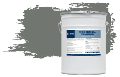 Productafbeelding van Wixx Tuinmeubelbeits UV+ - Grijs - 5L