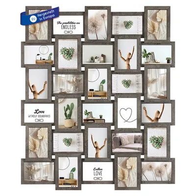 Produktbild von Wackadoo Bilderrahmen Collage für 30 Fotos