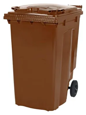 Produktbild von Zweirad Müllgroßbehälter 240 Liter braun