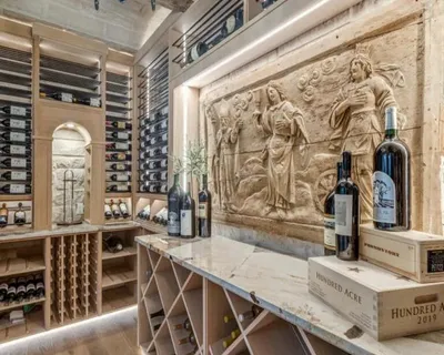 Image de Weinmöbel Weinlagerregal Weinregal Flaschenregal Weinschrank Weinarchiv