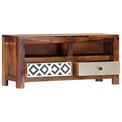 Immagine prodotto di mobile TV vidaXL 90x30x40 cm in legno massiccio di acacia
