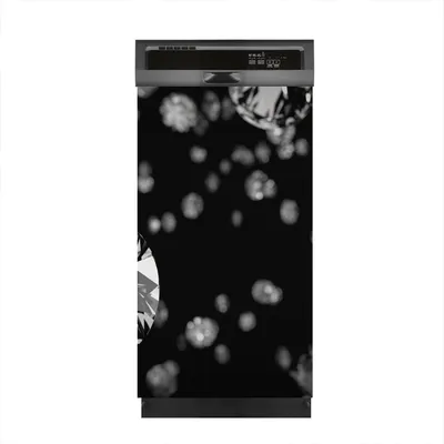 Produktbild von Aufkleber sticker 45x80 cm Dekorative folie Spülmaschine - Diamanten Edelsteine