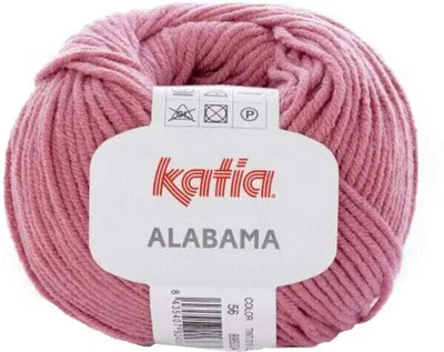 Zdjęcie produktu dla Katia Alabama 56 Raspberry Red Przędza dziewiarska