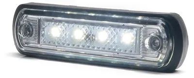 Produktbild von Begrenzungsleuchte - WAS - W189 - 4.3" - 11cm - Klar - Weiß - 12V-24V