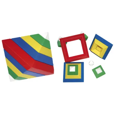 Obrázek produktu pro EDUPLAY 120014 Trojúhelníkové puzzle, vícebarevné