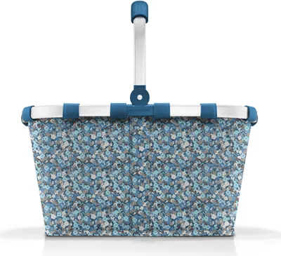 Produktbild von reisenthel carrybag, Einkaufskorb, Korb, Picknickkorb, Tragetasche, Polyestergewebe, Viola Celeste, 22 L, BK4090