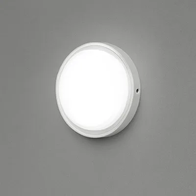 Productafbeelding van Braytron LED Wandlamp/Plafondlamp met bewegingsmelder, sensor, 18W, IP65, 3-in-1, buitenlamp, wit