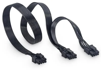 Productafbeelding van PCIe Kabel 8 Pin naar Dual 8 Pin (6+2) voor Modulaire Voedingen
