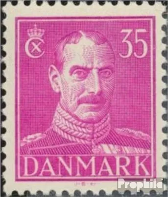 Produktbild von Briefmarken Dänemark 1942 Mi 274a postfrisch Christian X.
