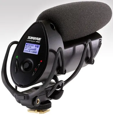 Produktbild von Shure VP83F, Digitales Kameramikrofon, 24 Bit, 48 kHz, Superkardioid, Kabelgebunden, 3,5 mm (1/8")