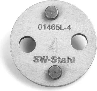 Immagine prodotto di SW-Stahl 01465L-4 Adattatore per pistone del freno 4 / H016 I Utensile per il ripristino del pistone del freno I Utensile per il ripristino della pinza del freno universale I Utensile per il ripristino del pistone del freno