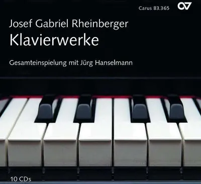 Obrázek produktu pro Josef Rheinberger (1839-1901) - Das Klavierwerk
