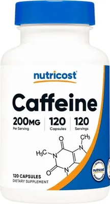 Image de Nutricost | Caféine 200 mg